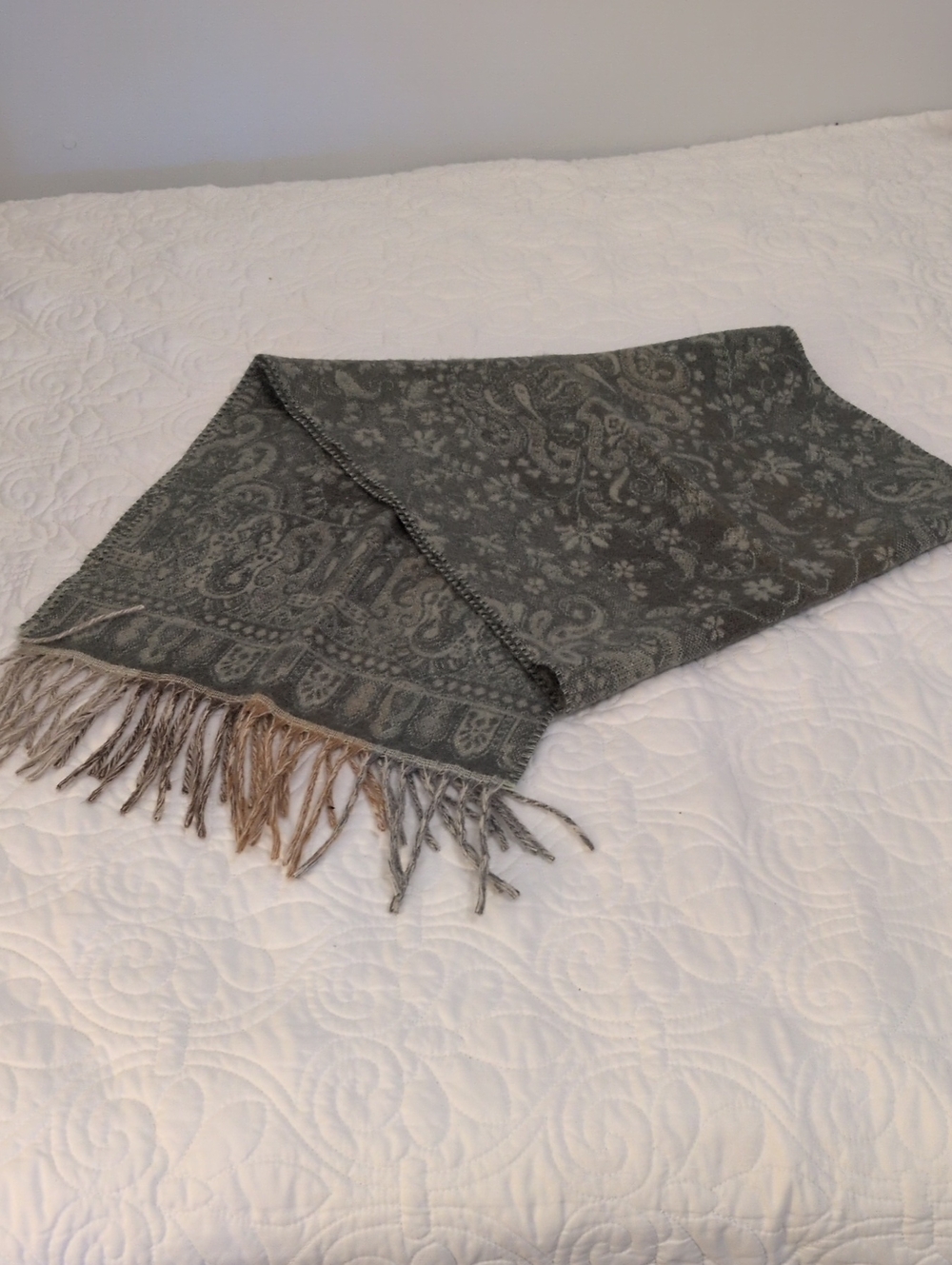 Floral Cashmere Scarf
